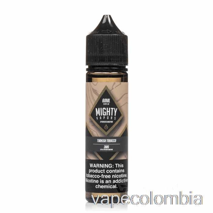 Vape Tabaco Turco Recargable - Vapores Poderosos - 60ml 0mg